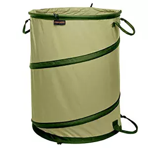 Fiskars 94056949 Kangaroo Collapsible Container, 30gal, 30 Gallon Green