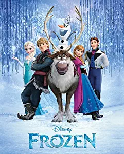 Pyramid International Frozen Disney Entire Cast Movie Poster 16x20 Inch