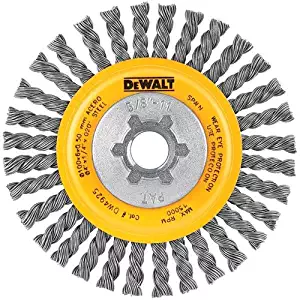 DEWALT DW49201 5-Inch by 5/8-Inch-11 HP .020 Carbon Stringer Wire Wheel