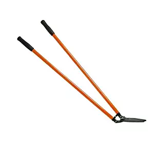 Bahco P74 Lawn Shears with Horizontal Blades and Steel Handles, 44-Inch