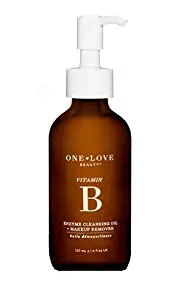 One Love Beauty vitamin b enzyme CLEANSING OIL + MAKEUP REMOVER 4 oz