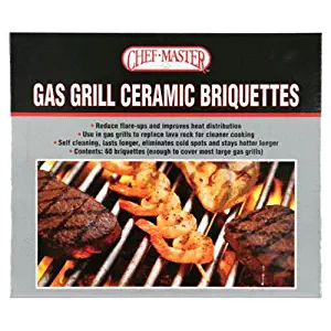 Chef-Master 05004cm Gas Grill Ceramic Briquettes