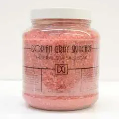 Dorian Gray Skincare Mineral Sea Salt Bath Soak-Unscented-Natural Ingredients 4lbs.