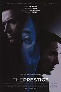 The Prestige Hugh Jackman Christian Bale Movie Poster