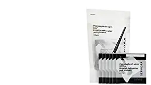 SEPHORA COLLECTION Brush It Off Cleansing Brush Wipes