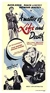 ArtFuzz Matter of Life and Death a Movie Poster 11 X 17 inch