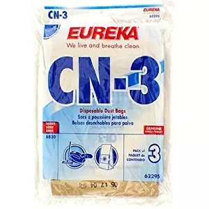 Eureka CN-3 Vacuum Bags 62295 - 3 Pack