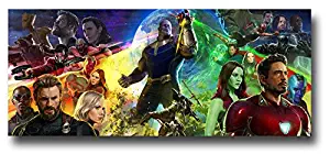 Avengers Infinity War Poster - Movie Promo 17 x 8 inches Wide Comic Con