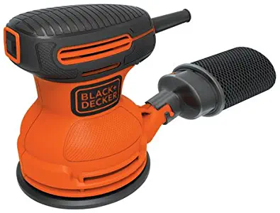 BLACK+DECKER Random Orbit Sander, 5-Inch (BDERO100)