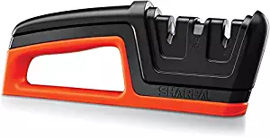 Sharpal 206N 3-In-1 Knife & Scissors Sharpener 3-Stage for Straight and Serrated Knives-Fashion Version, Medium