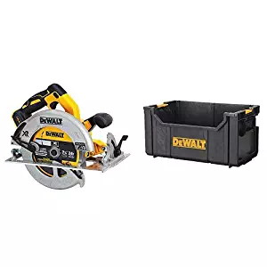 DEWALT DCS570B7-1/4" (184mm) 20V Cordless Circular Saw with Brake (Tool Only) with Dewalt DWST08205 ToughSystem Tote