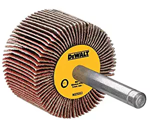 DEWALT DAFE1H2410 3-Inch by 1-Inch by 1/4-Inch HP 240g Flap Wheel