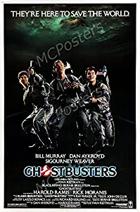 MCPosters Ghostbusters 1984 GLOSSY FINISH Movie Poster - MCP221 (24" x 36" (61cm x 91.5cm))