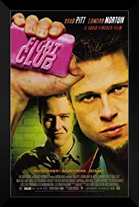 ArtDirect Fight Club FRAMED 27x40 Movie Poster: Brad Pitt