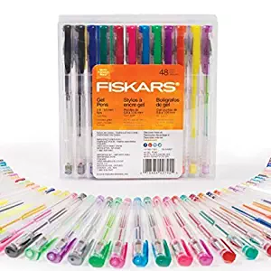 Fiskars Gel Pen Set, 48-piece - Multiple Colors 3-Pack