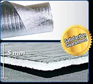 SmartSHIELD -5 Reflective Foam Core Insulation, Cold and Heat Shield, Radiant Barrier, Thermal Insulation 24''X50ft