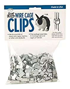 Miller Manufacturing ACC1 Wire Cage Clips, 1-Pound Bag