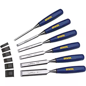 Irwin Tools Marples Woodworking Chisel Set, 6 Piece, M444SB6N