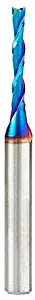 Amana Tool - 46125-K Solid Carbide Spektra Extreme Tool Life Coated Spiral Plunge 1/8 Dia