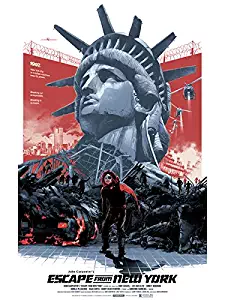 Escape from New York 1981 Movie Snake Plissken 32x24 Print Poster