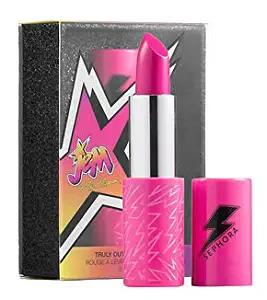 Sephora Collection Jem and The Holograms: Truly Outrageous Lipstick Hot Pink Full Size