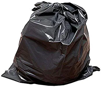 45-50 Gallon 3mil Extra Heavy Duty Contractor Garbage Bags, Puncture-Resistant, Made in USA, 37 X 43 42G-3mil (25)