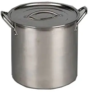 Good Cook 12 Quart Covered Stainless Steel Stock Pot