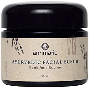 Annmarie Skin Care Ayurvedic Facial Scrub - Gentle Facial Exfoliant with Rosemary, Moroccan Rhassoul Clay + Fenugreek (50ml / 1.7 fl oz)