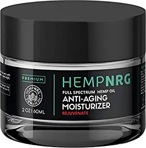 HEMPNRG Hydration Emulsion Cream- Hemp Seed Oil- Plump Lines, Anti-Aging, Reduce Discoloration, Hydrate Face, Neutralize Radicals