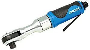 3/8 inch Mini Air Powered Ratchet Wrench, Free Speed: 160 RPM, Max Torque: 60 ft-lbs (82 N-m), Sumake ST-RW5003