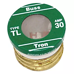 Bussmann TL-30PK4 30 Amp Time Delay, Loaded Link Edison Base Plug Fuse, 125V UL Listed, 4-Pack