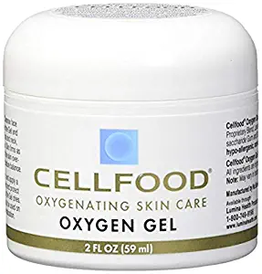 Cellfood Skin Care Oxygen Gel, 2 oz. Jar (Pack of 3)- Blended with Highest-Quality Aloe Vera and Lavender Blossom Extract - Topical Skin Formulation Containing Cellfood- Promotes Youthful Complexion