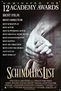 Schindlers List Movie Poster 11x17 Master Print