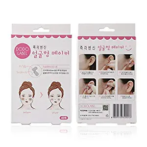 Medical Grade Face Lift Tape for Double Chin and Sagging Jowls – Achieve V Shape Face in 5 seconds – Hypoallergenic Waterproof Korean Skin Care for Instant Lift Slimming Patch Face Slimmer 40pcs/box