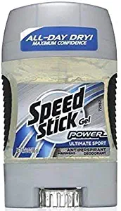 Speed Stick Anti-Perspirant Deodorant Power Clear Gel 3 oz (Pack of 9)