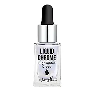 Barry M - Liquid Chrome Face and Body Intense Highlighter Drops - MOON POTION. Vegan. Not Tested on Animals