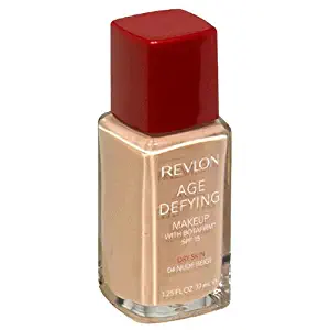 Revlon Age Defying Makeup with Botafirm, SPF 15, Dry Skin, Nude Beige 04, 1.25 Ounce (Pack of 2)