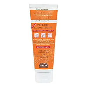 Helan Anti-Cellulite Strategy Peel Off Intensive Mud Cream Sauna Effect Paraben Free8.5 Fl Oz