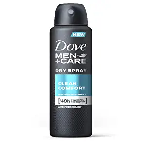 Dove Men+care Clean Comfort Powerful Protection Anti Irritation Anti-perspirant Deodorant 150ml+5.07oz (price for 1 can)