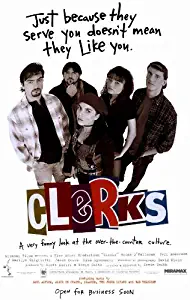 Clerks Poster 27x40 Brian O'Halloran Jeff Anderson Marilyn Ghigliotti