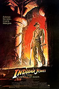 Posters USA - Indiana Jones and the Temple of Doom Movie Poster GLOSSY FINISH - MOV059 (24" x 36" (61cm x 91.5cm))