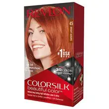 Colorsilk Permanent Hair Color, Bright Auburn (45/4BR)