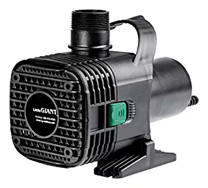 Little Giant F30-4000 566726 Wet Rotor Pump with 20-Feet Cord, 4000GPH