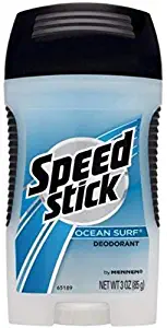 Speed Stick Clear Solid Deodorant, Ocean Surf 3 oz (Pack of 9)