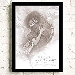 The Shape of Water Movie Poster Prints Wall Art Decor Unframed,32x22 16x12 Inches,Multiple Patterns Available