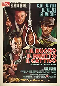 Good The Bad The Ugly Movie Mini Poster #01 Italian 11"x17" Master Print