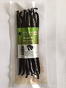 Vanilla Beans Grade B for extract, Cooking and Baking (10ea) by FITNCLEAN VANILLA| Fresh 5