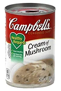 Campbell's Healthy Request Cream of Mushroom Condensed Soup 10.5 oz. (Pack of 3)