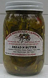 Amish Bread n Butter Pickles, 16 Oz. Jar (Pack of 2)