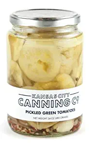 KANSAS CITY CANNING CO. - Small Batch - Pickled Green Tomatoes - 24 Ounce